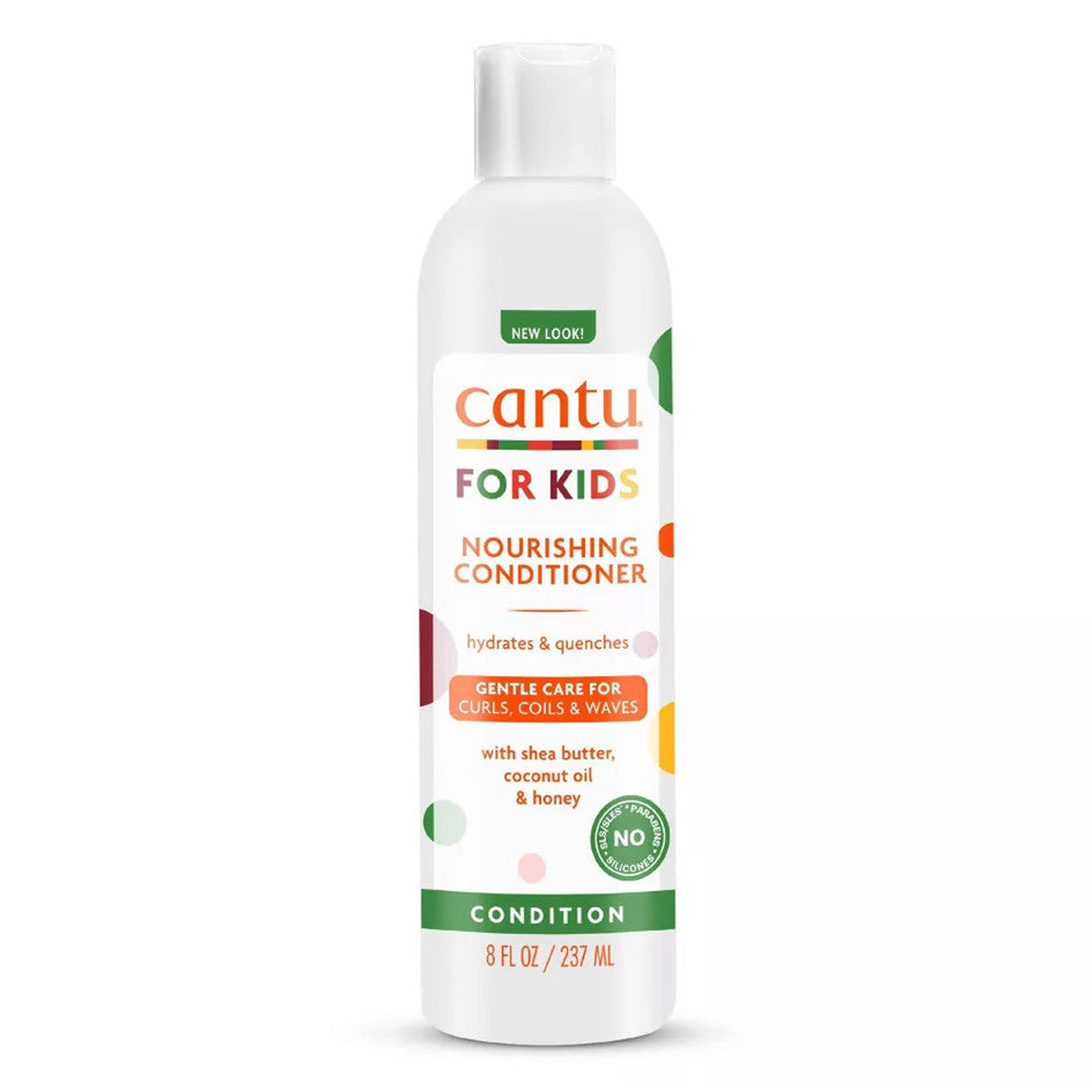 Cantu Care For Kids Nourishing Conditioner With Shea Butter, Coconut and Honey, 8 oz